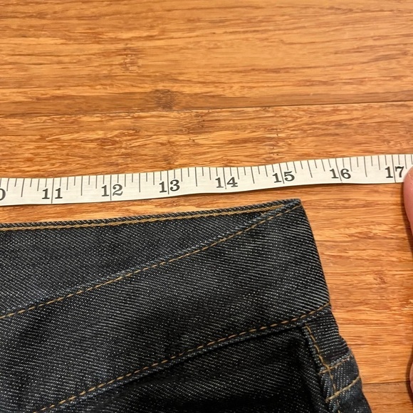 Lucky Brand 221 Original Straight Leg Dark Wash Jeans. Size Women's 30" X 30" - Picture 11 of 14